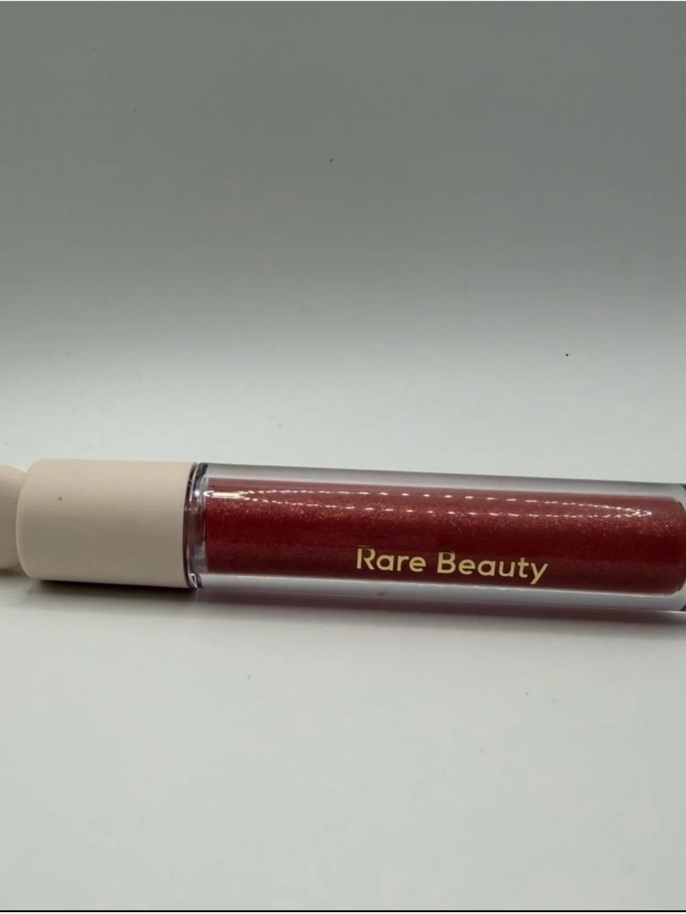 Rare Beauty Stay Vulnerable Glossy Lip Balm Glimmer 13.3mL Full Size - New